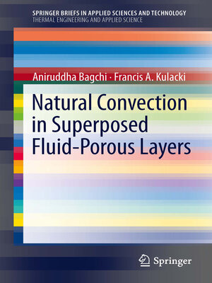 cover image of Natural Convection in Superposed Fluid-Porous Layers